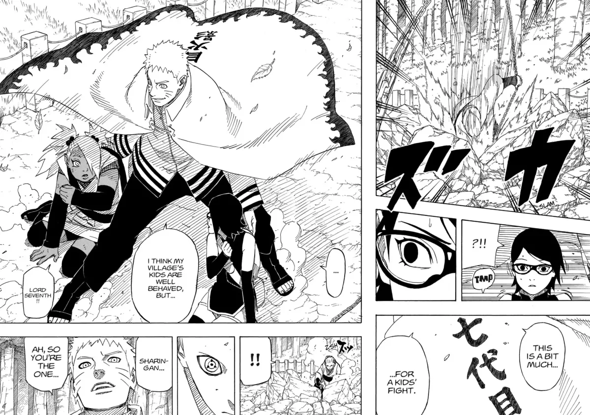 Naruto: The Seventh Hokage and the Scarlet Spring Chapter 700.3 page 35 - 