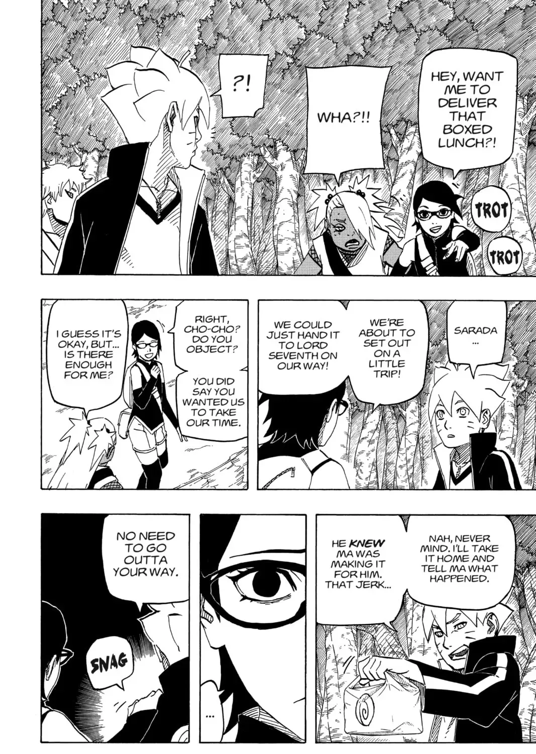 Naruto: The Seventh Hokage and the Scarlet Spring Chapter 700.3 page 7 - 