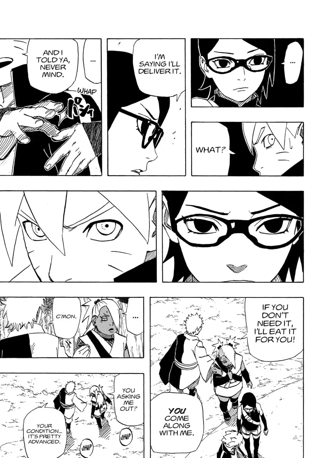 Naruto: The Seventh Hokage and the Scarlet Spring Chapter 700.3 page 9 - 