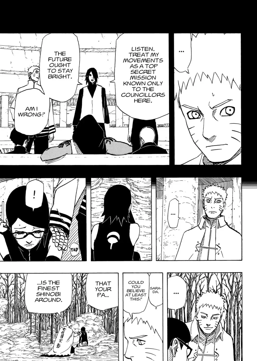 Naruto: The Seventh Hokage and the Scarlet Spring Chapter 700.5 page 21 - 