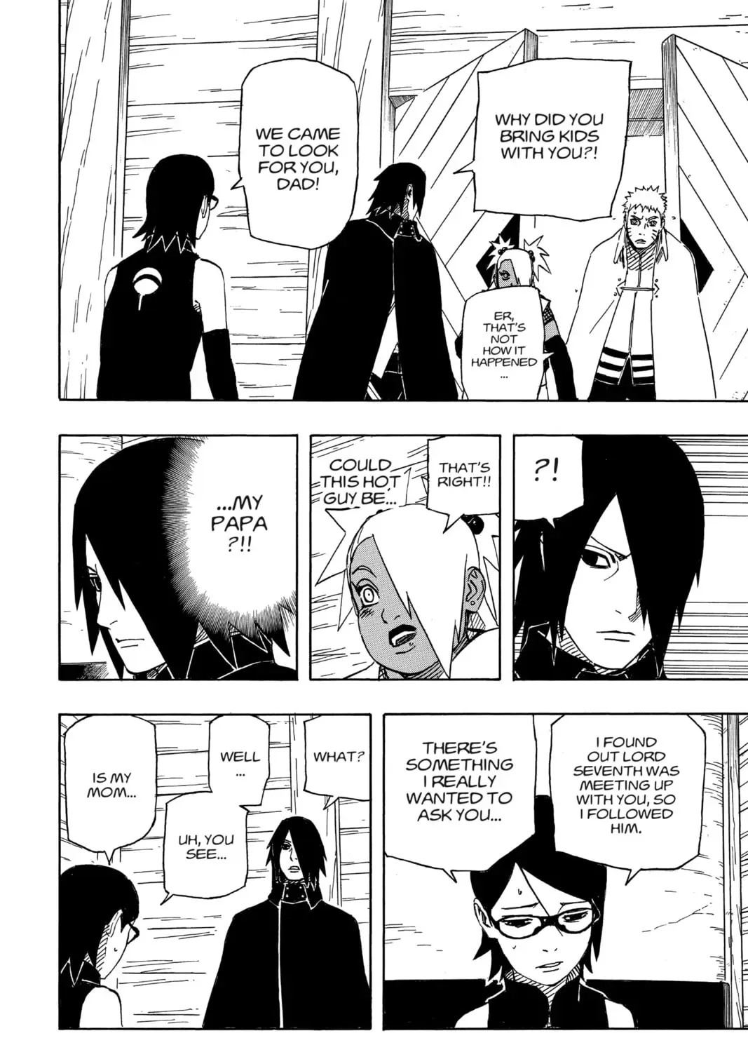 Naruto: The Seventh Hokage and the Scarlet Spring Chapter 700.5 page 7 - 