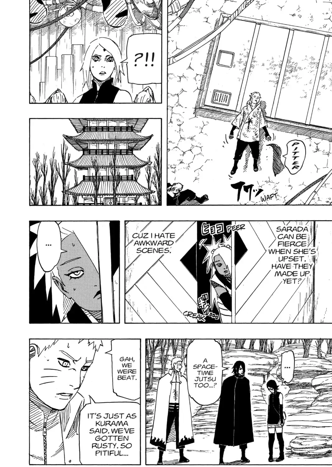 Naruto: The Seventh Hokage and the Scarlet Spring Chapter 700.6 page 35 - 