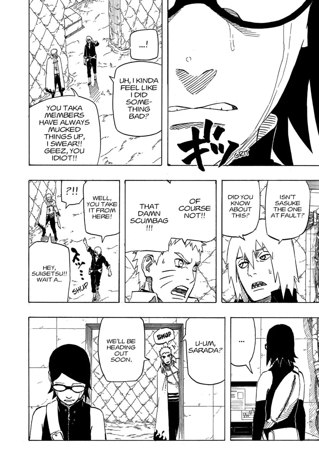 Naruto: The Seventh Hokage and the Scarlet Spring Chapter 700.7 page 41 - 