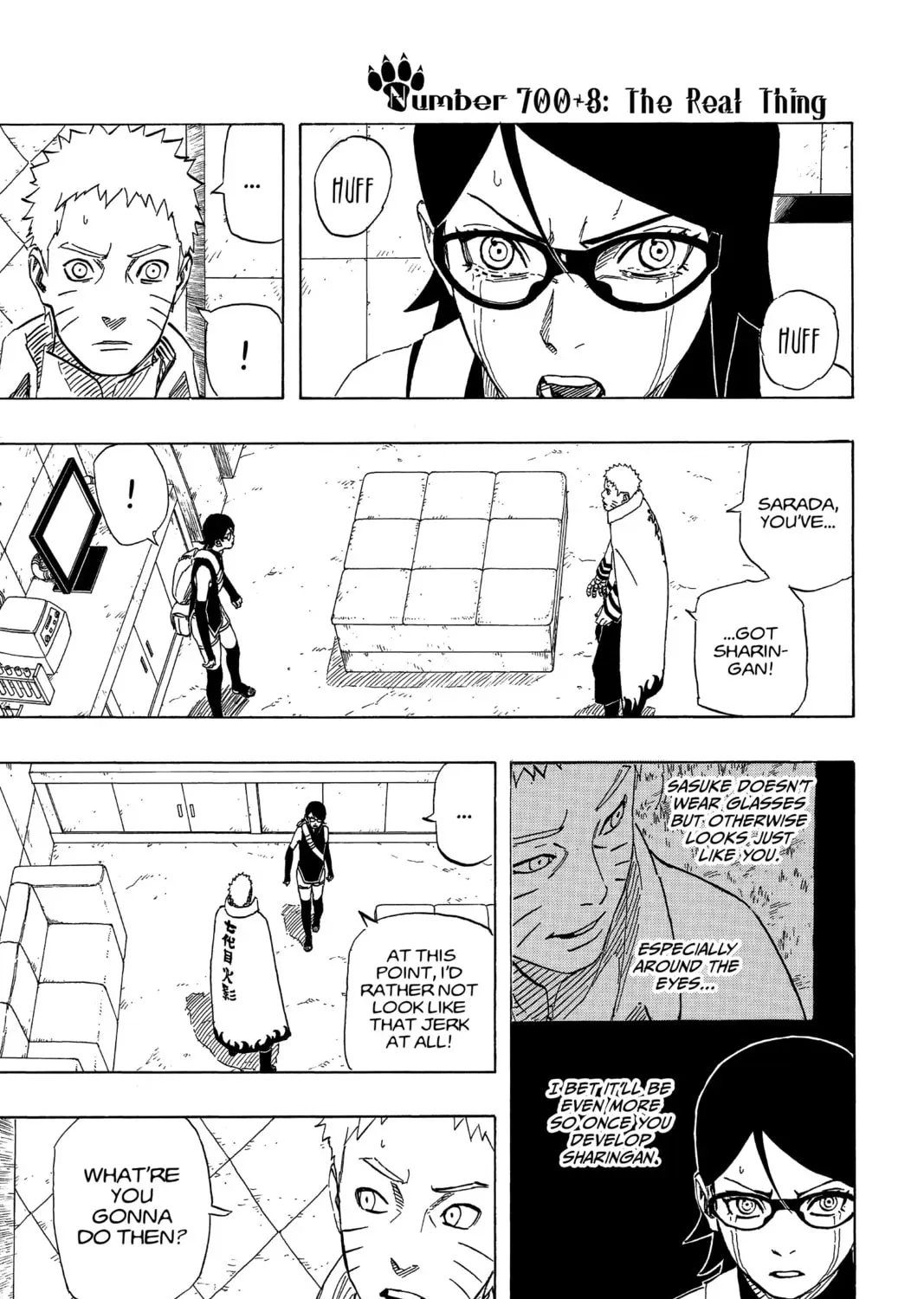 Naruto: The Seventh Hokage and the Scarlet Spring Chapter 700.8 page 1 - 