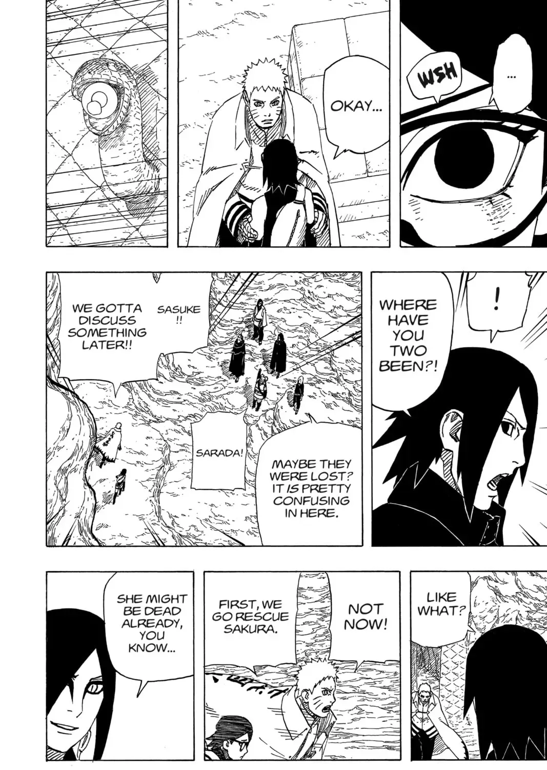 Naruto: The Seventh Hokage and the Scarlet Spring Chapter 700.8 page 31 - 