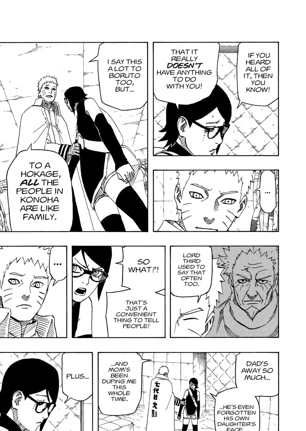 Naruto: The Seventh Hokage and the Scarlet Spring Chapter 700.8 page 5 - 