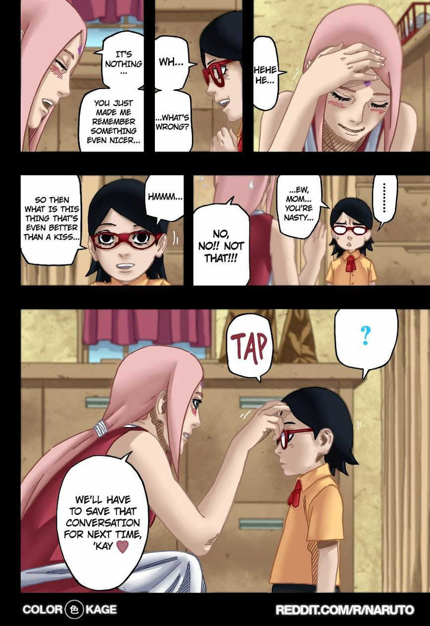 Naruto: The Seventh Hokage and the Scarlet Spring Chapter 8.1 page 14 - 