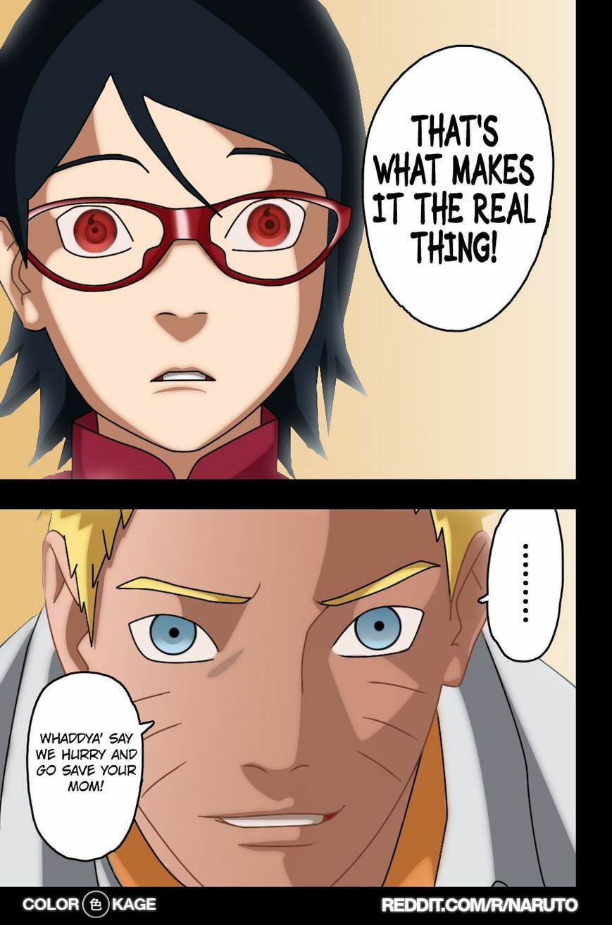 Naruto: The Seventh Hokage and the Scarlet Spring Chapter 8.1 page 17 - 