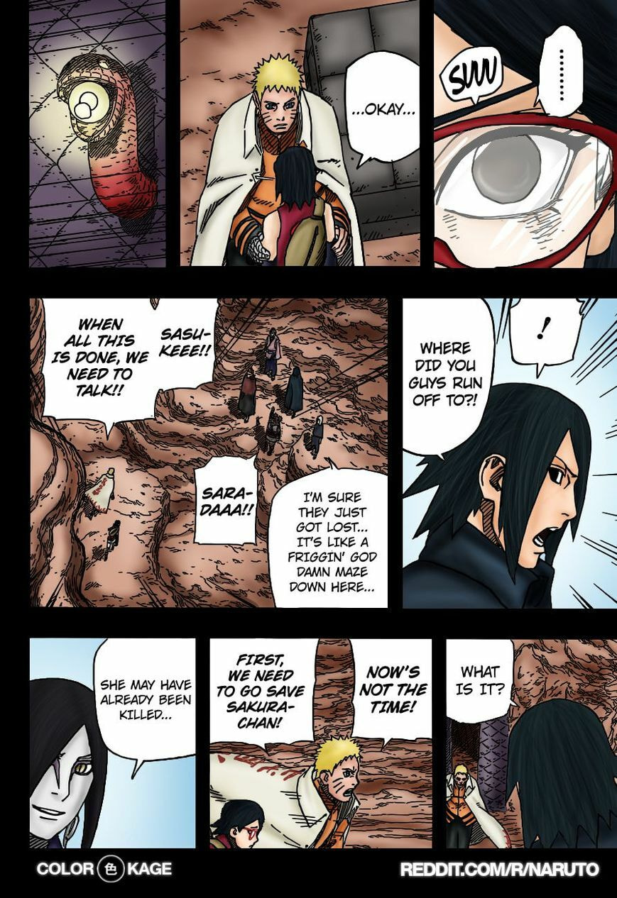 Naruto: The Seventh Hokage and the Scarlet Spring Chapter 8.1 page 18 - 