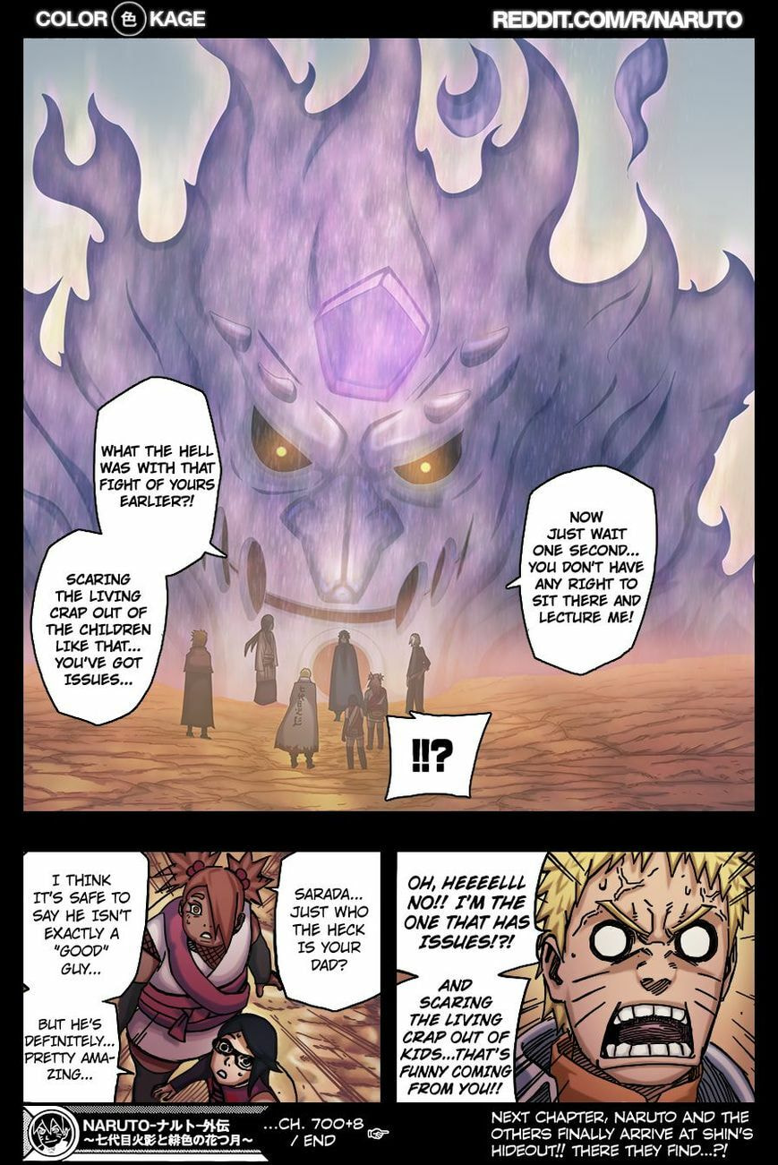 Naruto: The Seventh Hokage and the Scarlet Spring Chapter 8.1 page 20 - 