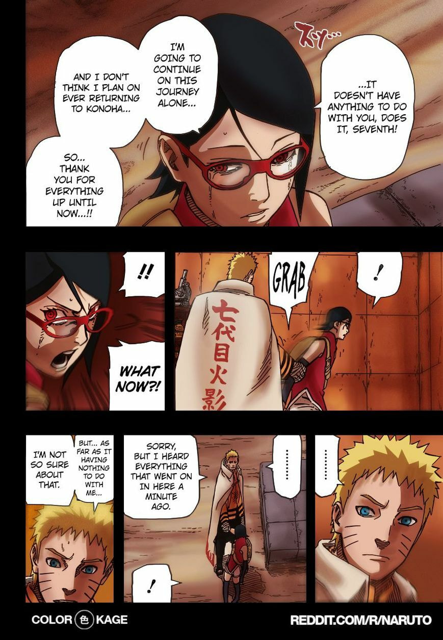 Naruto: The Seventh Hokage and the Scarlet Spring Chapter 8.1 page 4 - 