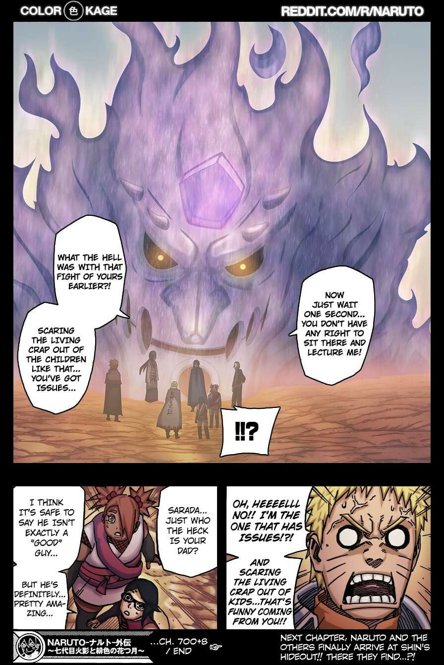 Naruto: The Seventh Hokage and the Scarlet Spring Chapter 8.5 page 19 - 