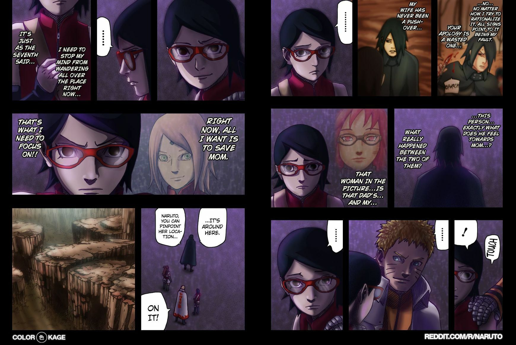 Naruto: The Seventh Hokage and the Scarlet Spring Chapter 9.1 page 5 - 