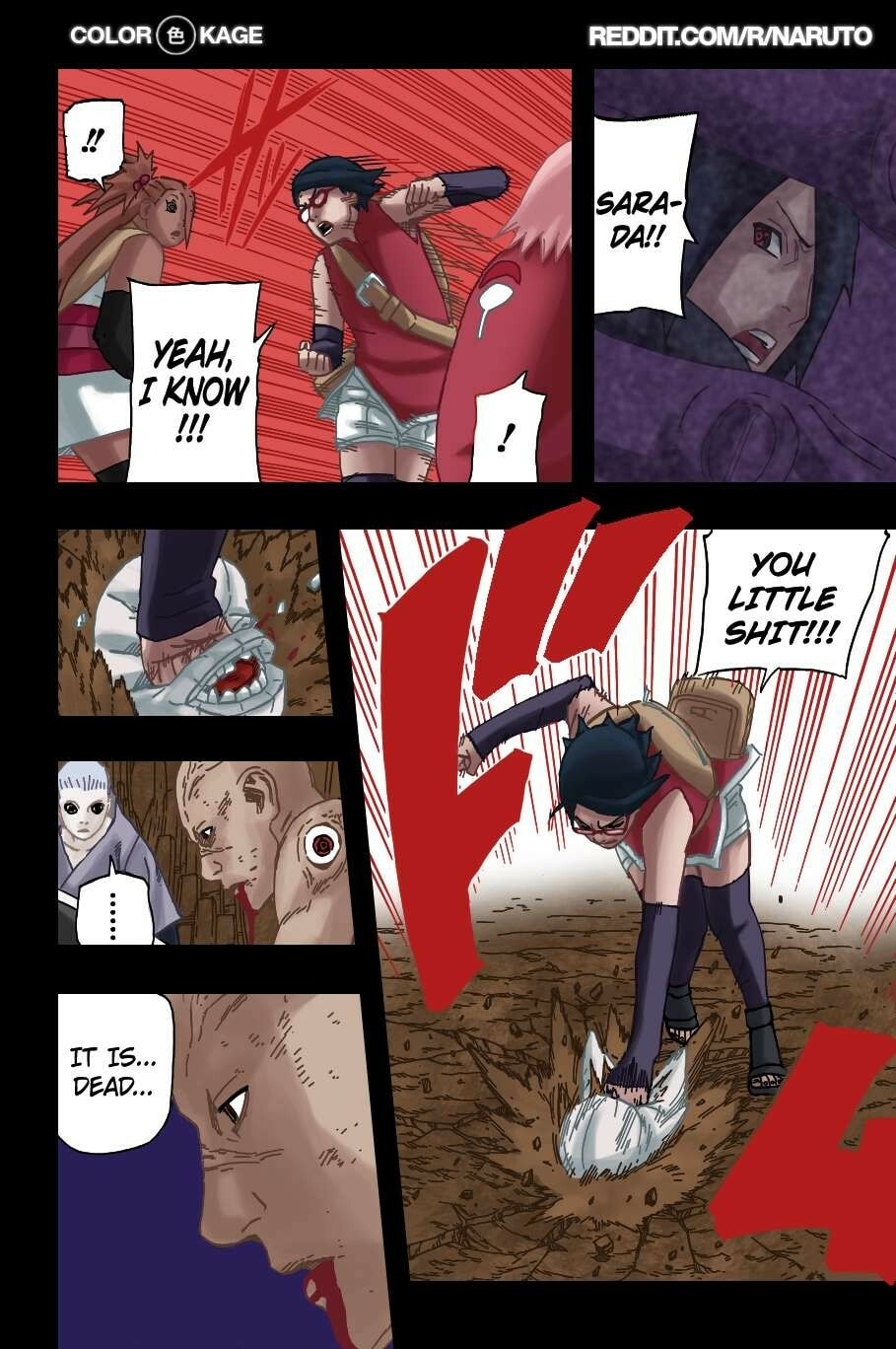 Naruto: The Seventh Hokage and the Scarlet Spring Chapter 9.5 page 16 - 