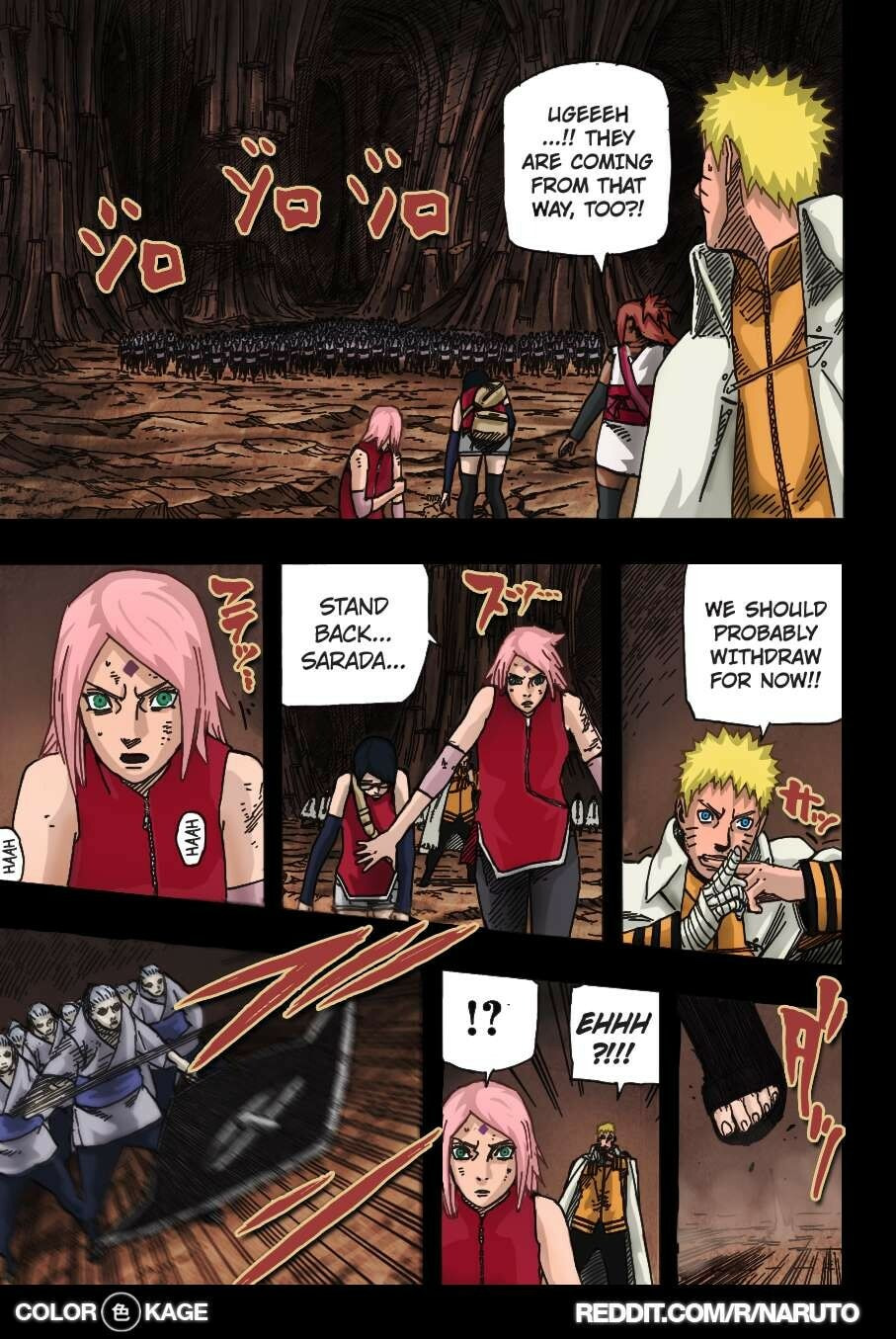 Naruto: The Seventh Hokage and the Scarlet Spring Chapter 9.5 page 17 - 