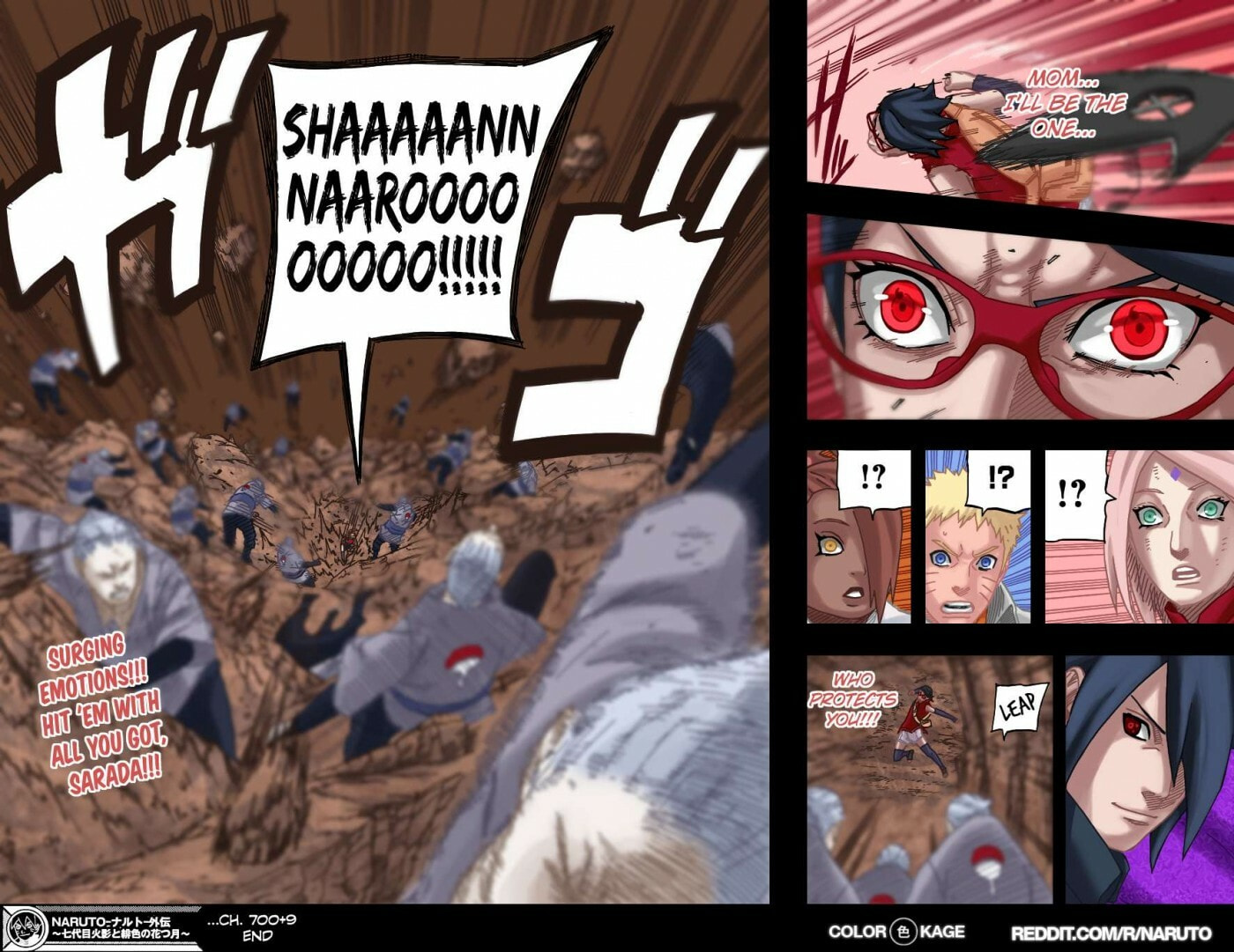 Naruto: The Seventh Hokage and the Scarlet Spring Chapter 9.5 page 18 - 