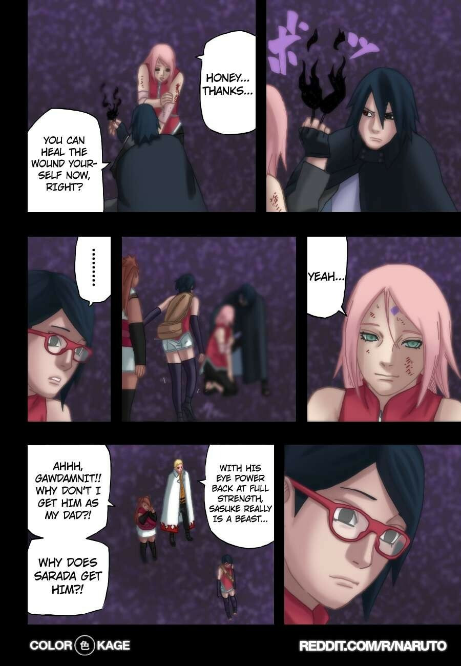 Naruto: The Seventh Hokage and the Scarlet Spring Chapter 9.5 page 8 - 