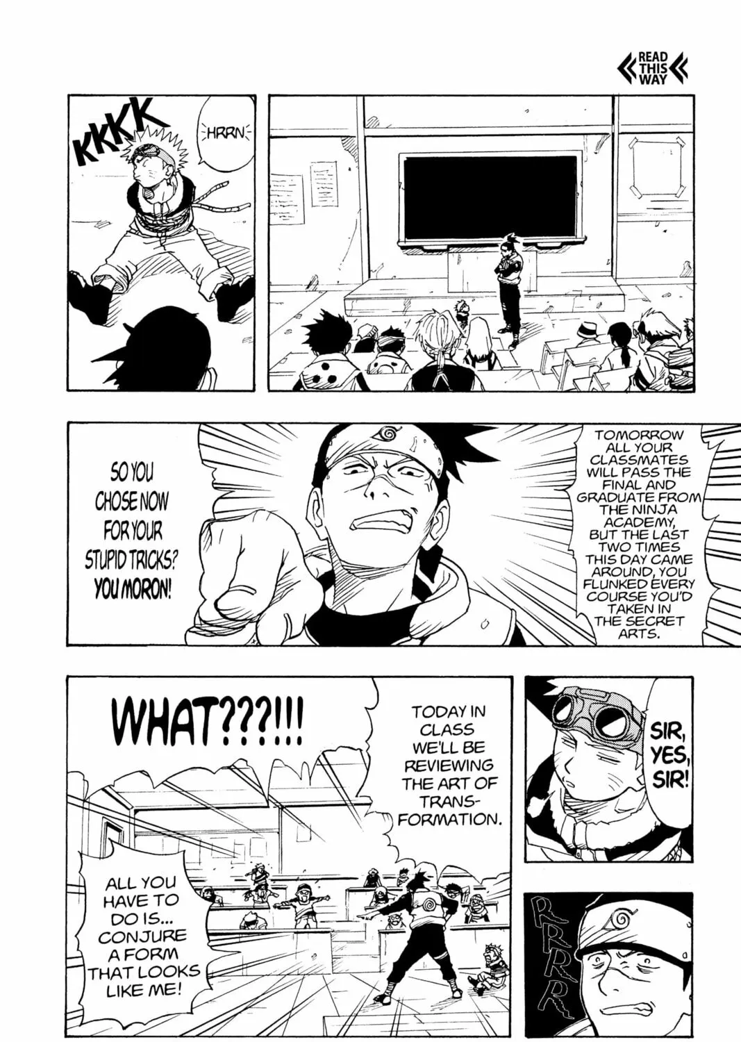 Naruto Chapter 1 page 15 - 