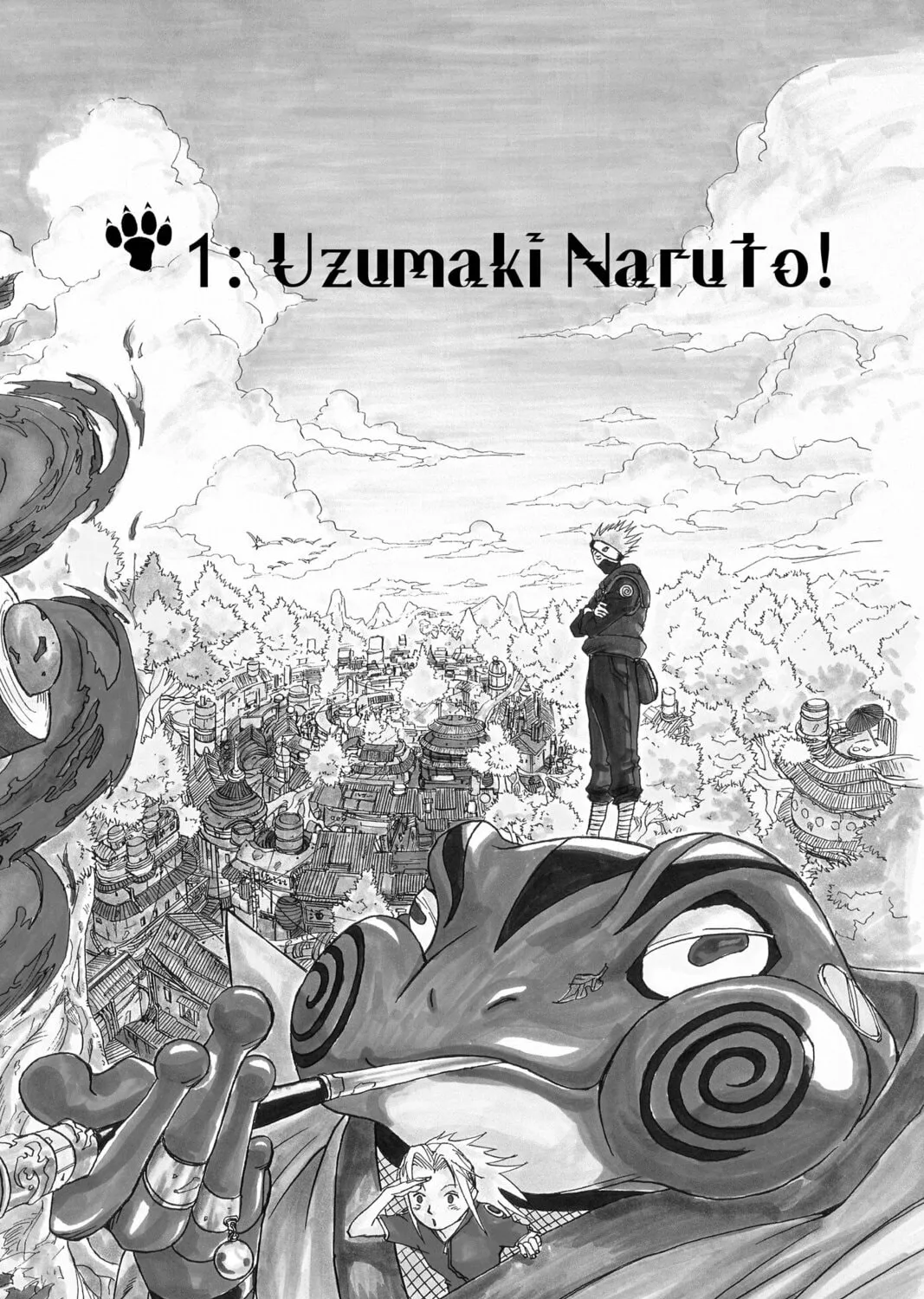 Naruto Chapter 1 page 3 - 