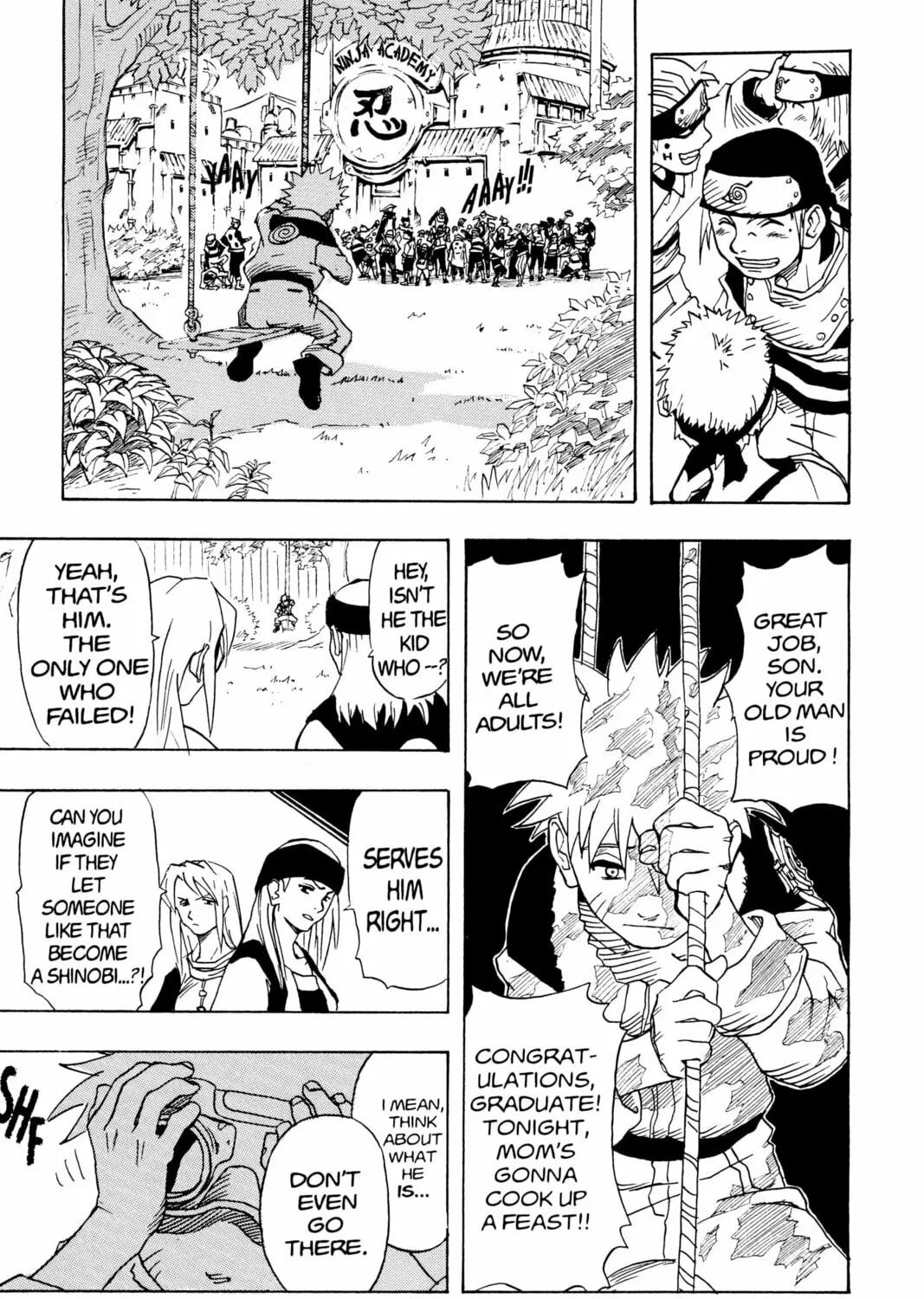 Naruto Chapter 1 page 33 - 
