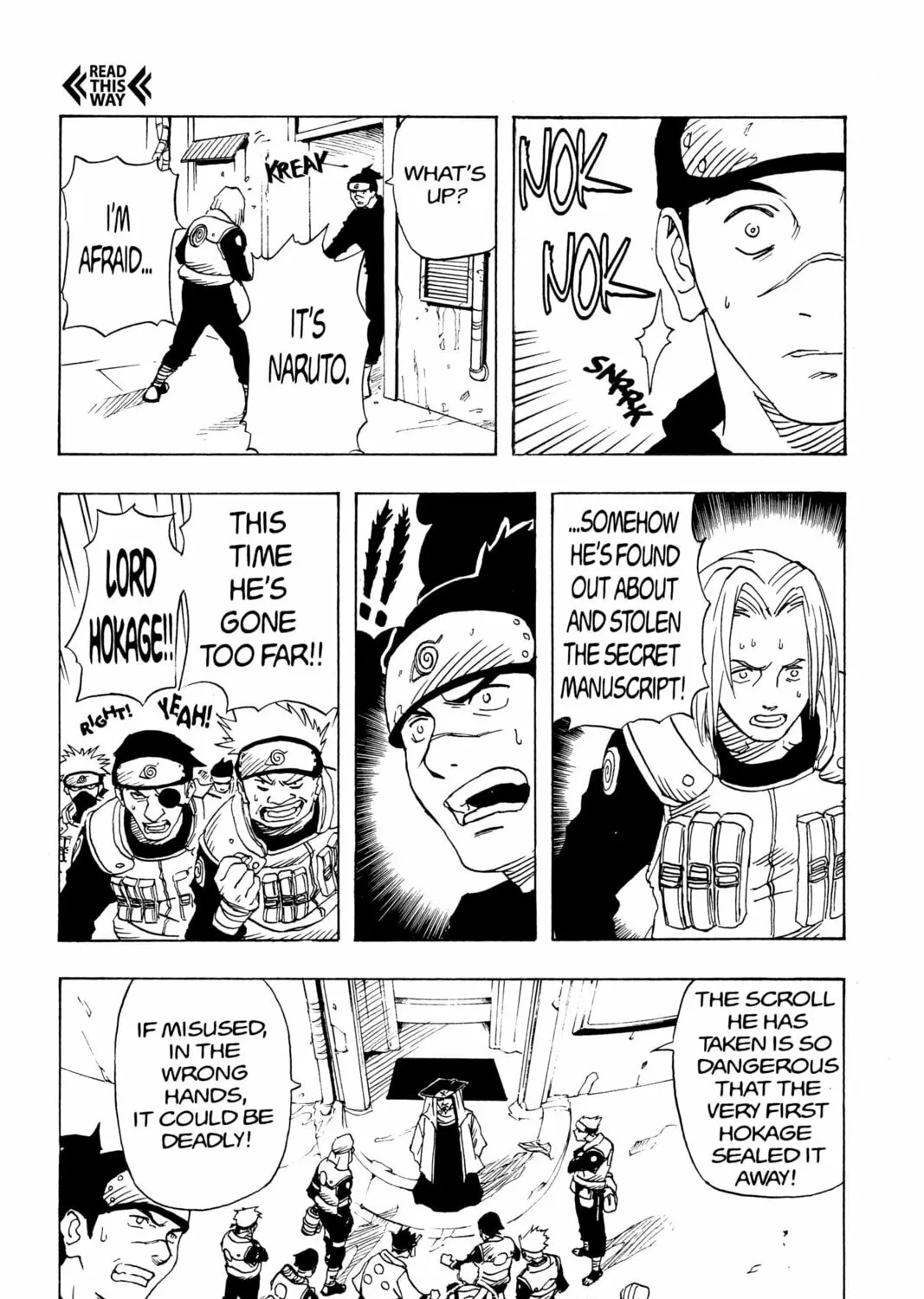 Naruto Chapter 1 page 45 - 