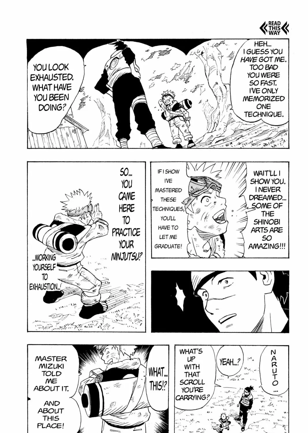 Naruto Chapter 1 page 51 - 