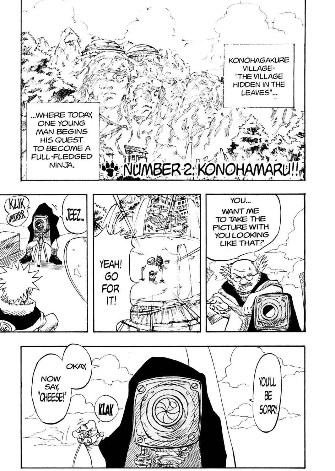 Naruto Chapter 2 page 1 - 