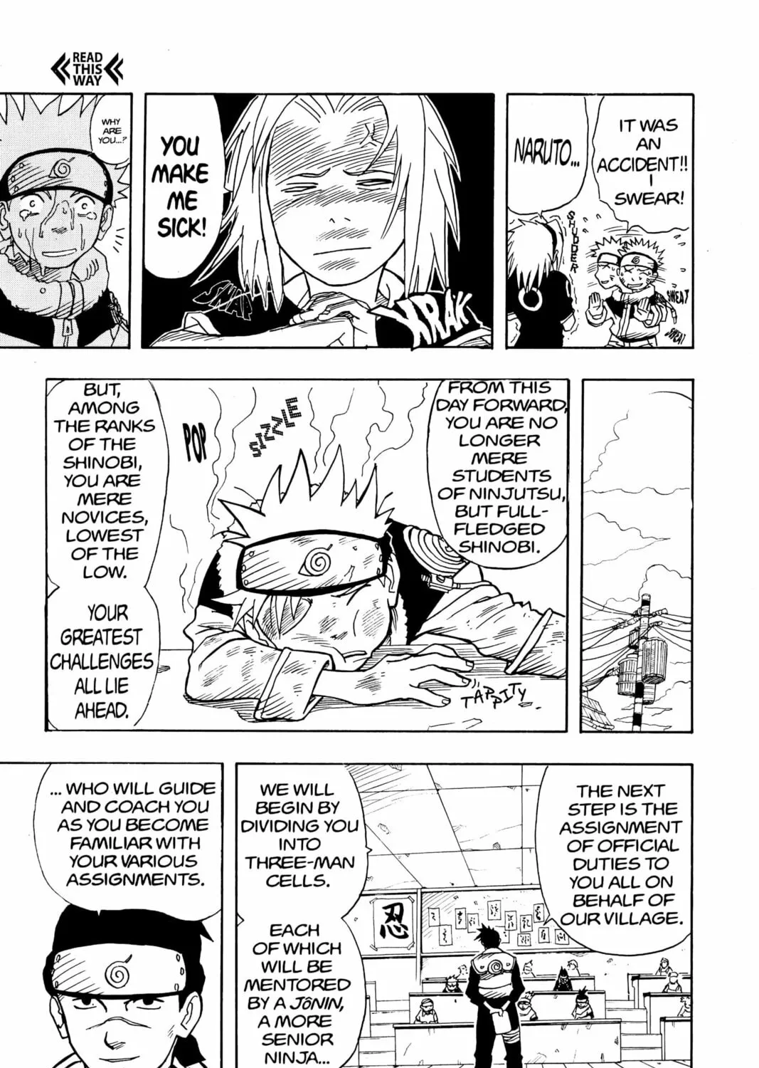 Naruto Chapter 3 page 17 - 
