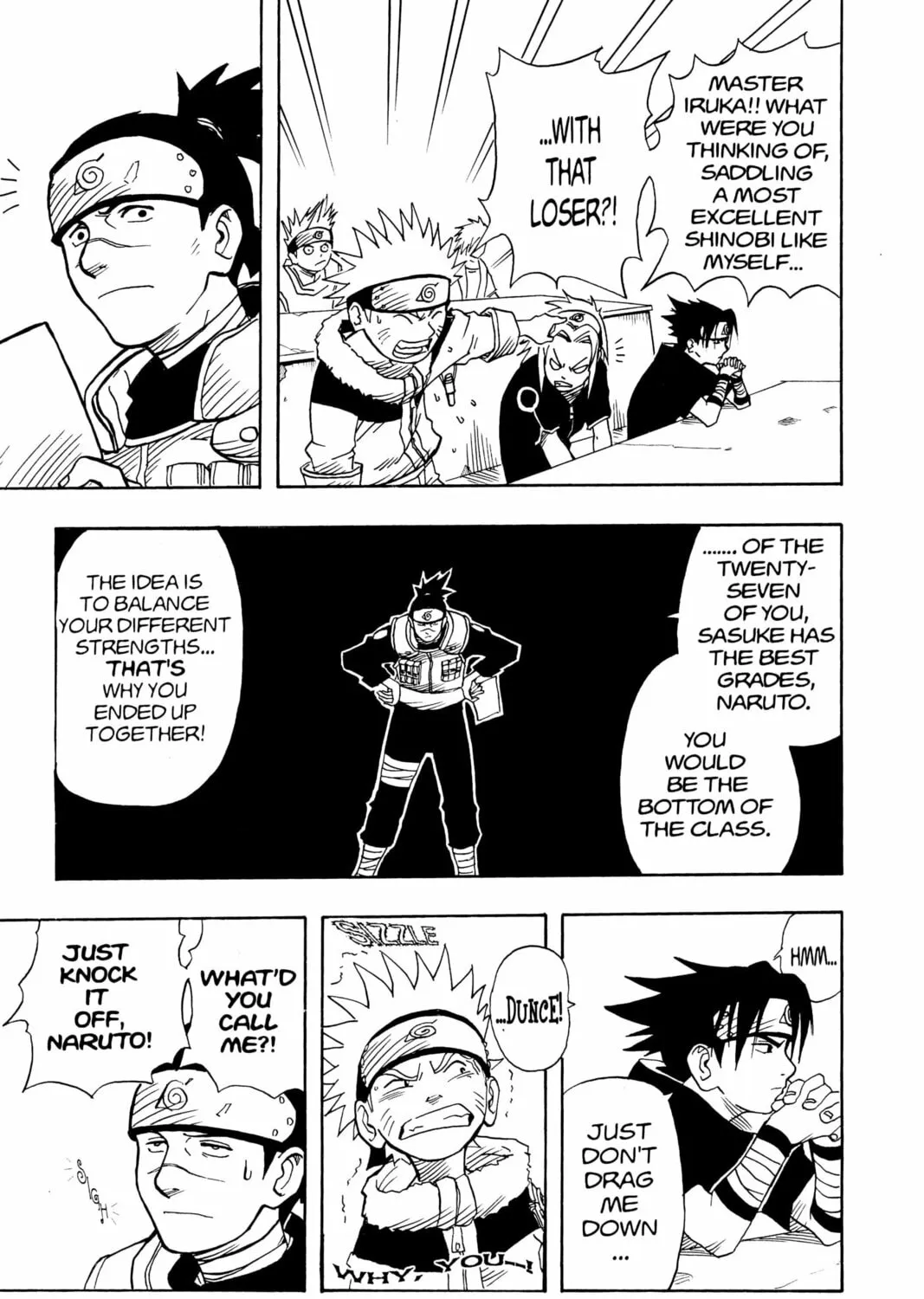 Naruto Chapter 3 page 21 - 