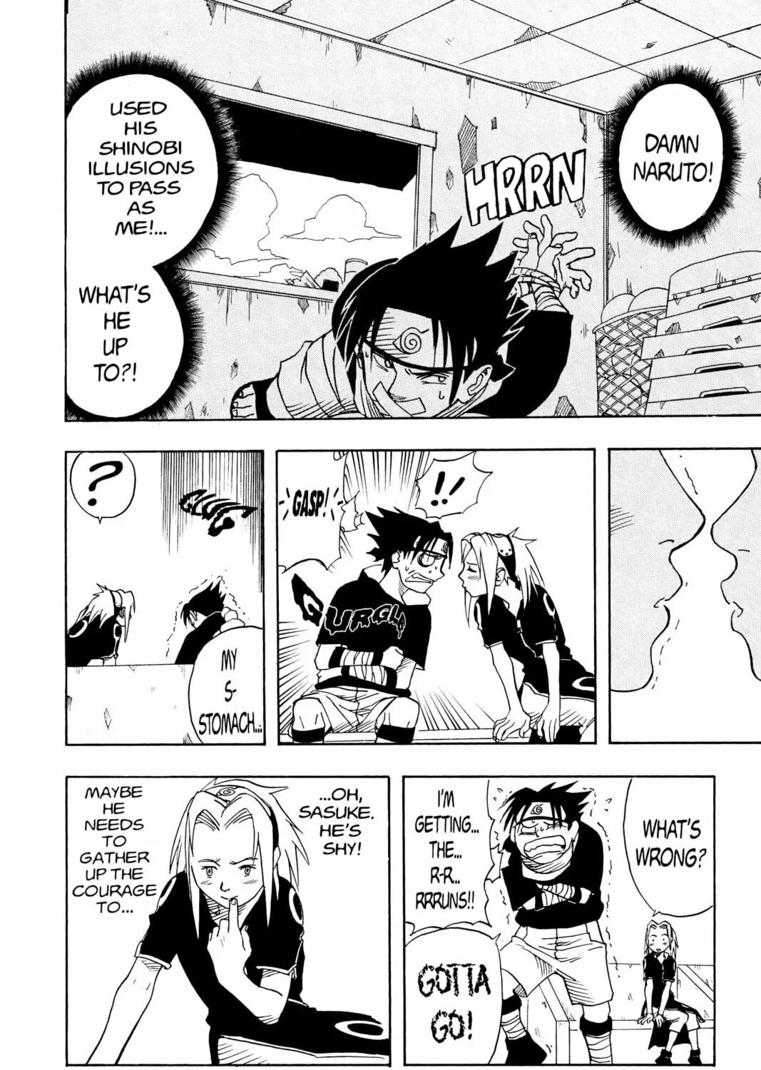 Naruto Chapter 3 page 35 - 