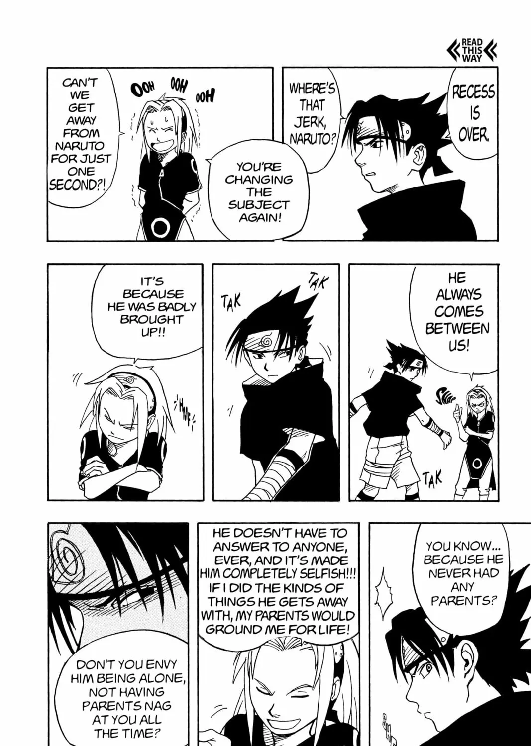 Naruto Chapter 3 page 39 - 
