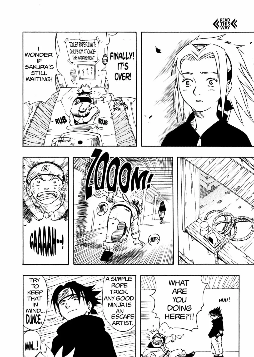 Naruto Chapter 3 page 43 - 