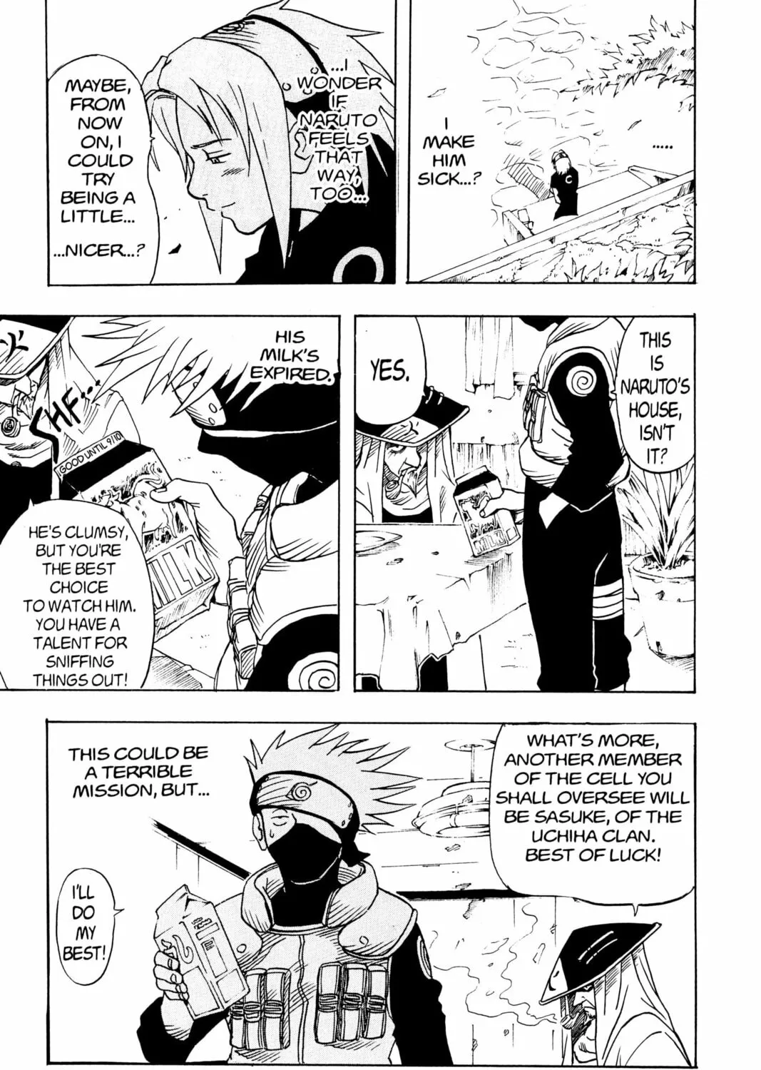 Naruto Chapter 3 page 45 - 
