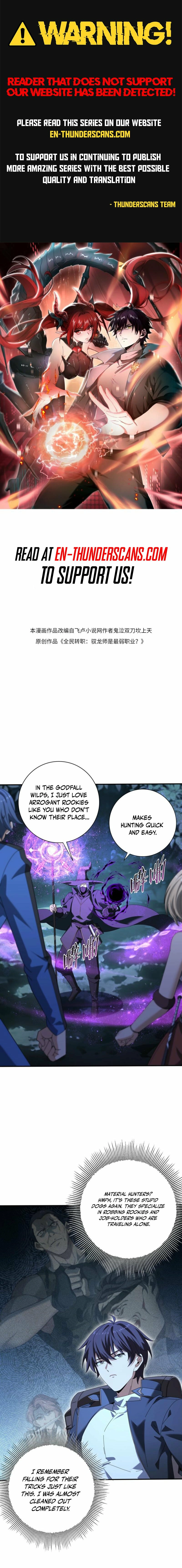 National Job Change: I’m Stuck As the Weakest Dragon Tamer?! Chapter 172 page 1 - 