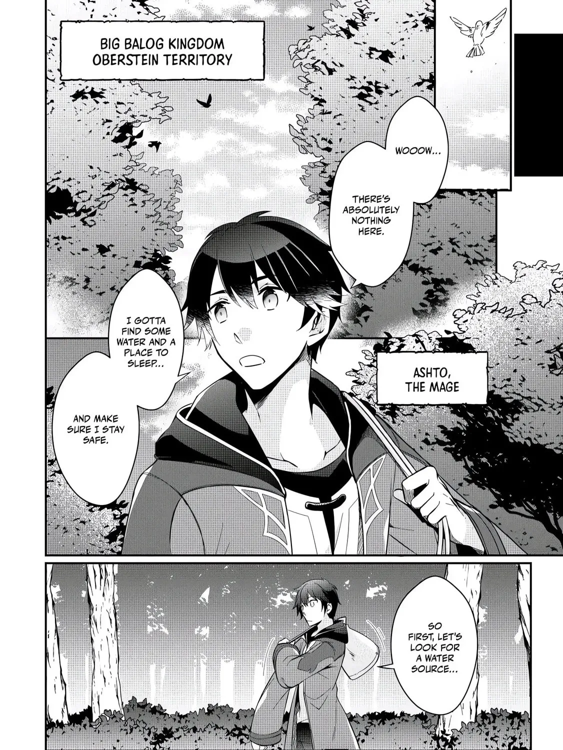 Nature Mage Ashto’s Slow Life in an Abandoned Forest Chapter 1 page 3 - 