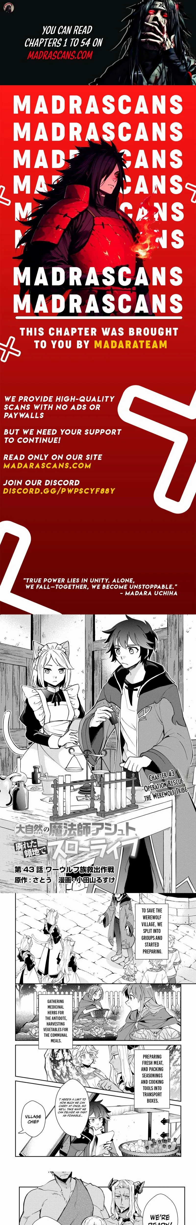 Nature Mage Ashto’s Slow Life in an Abandoned Forest Chapter 43 page 1 - 