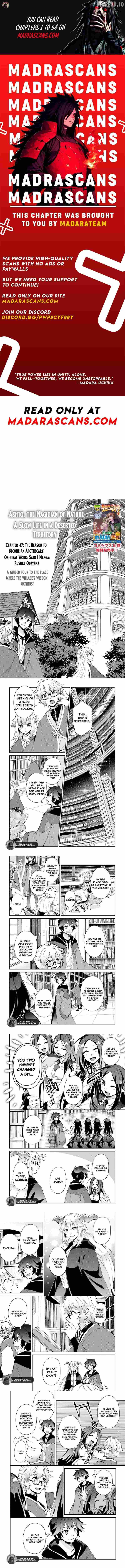 Nature Mage Ashto’s Slow Life in an Abandoned Forest Chapter 47 page 1 - 