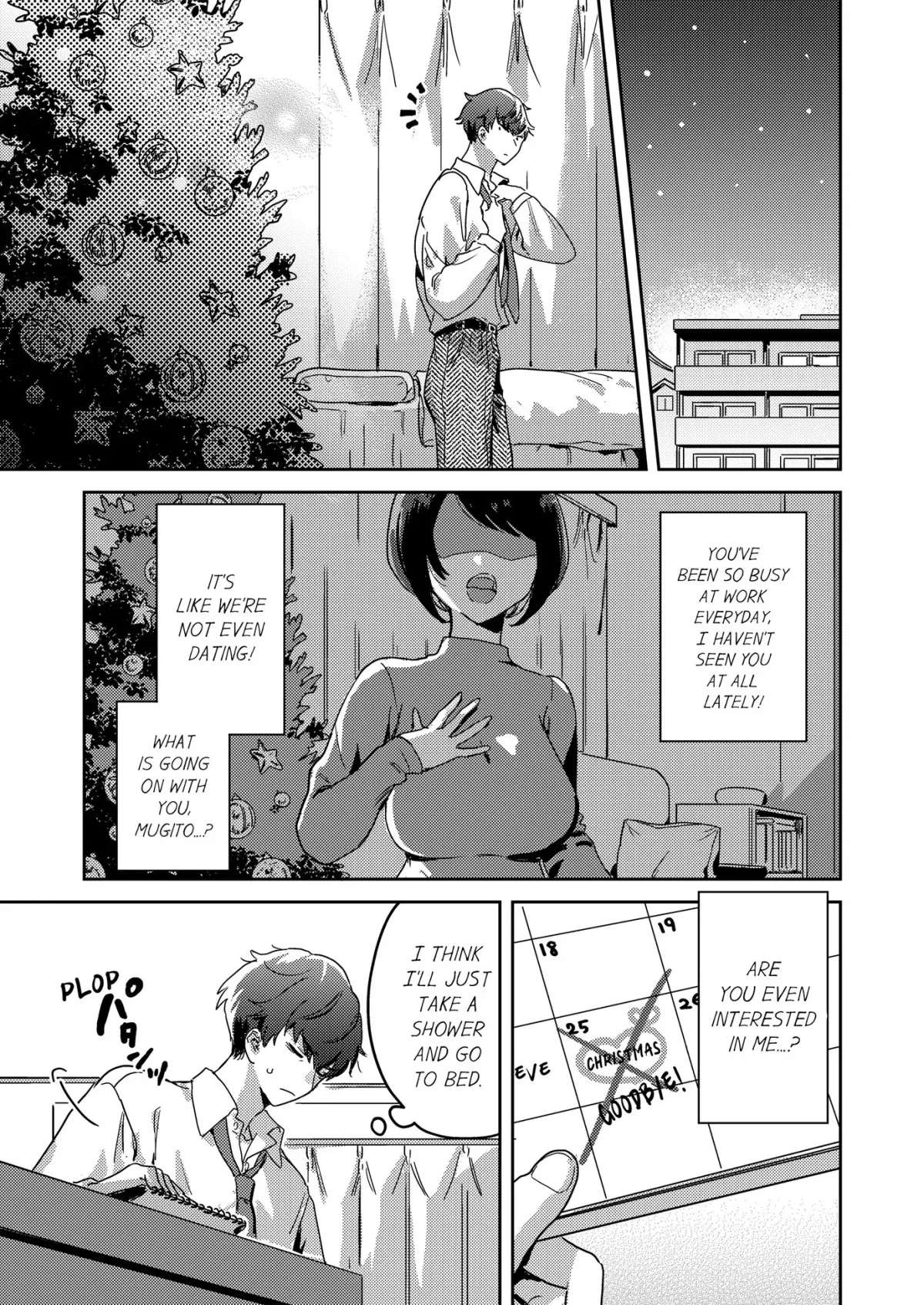 Naughty or Nice? Charmed by the Seductive Pink Santa Chapter 1 page 5 - 