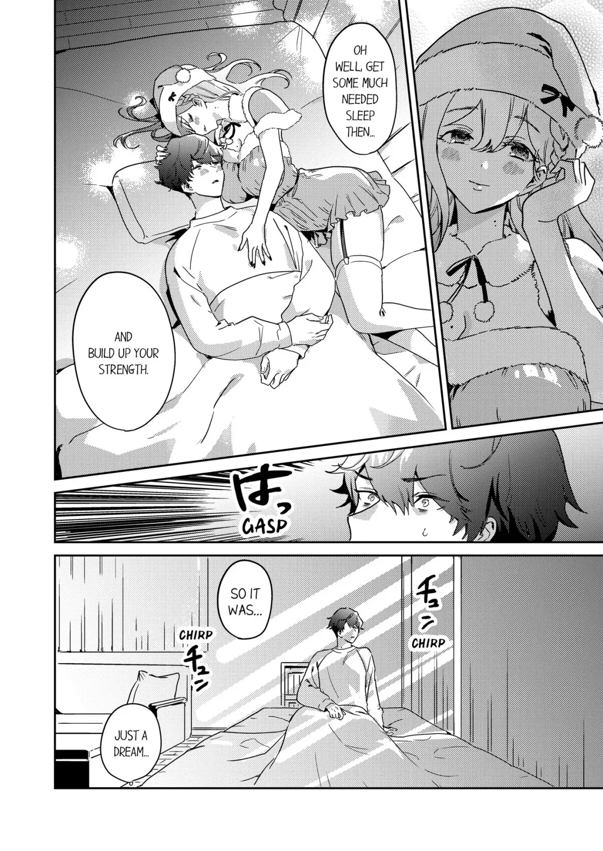 Naughty or Nice? Charmed by the Seductive Pink Santa Chapter 4 page 2 - 