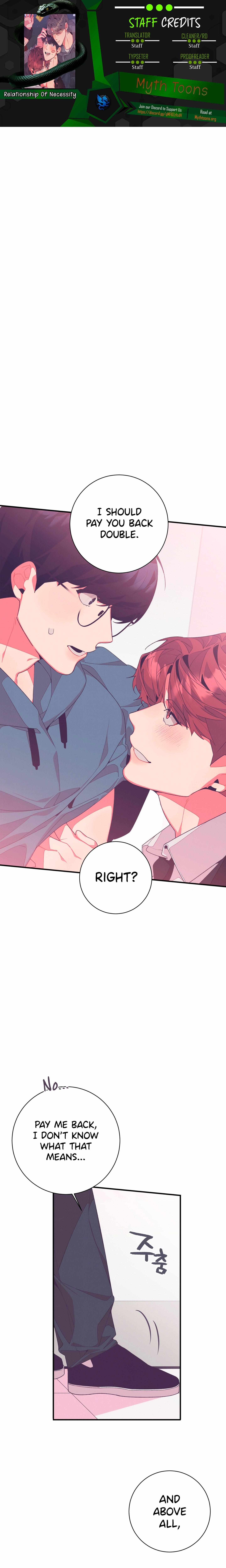 Necessity of Relationship Chapter 6 page 2 - 