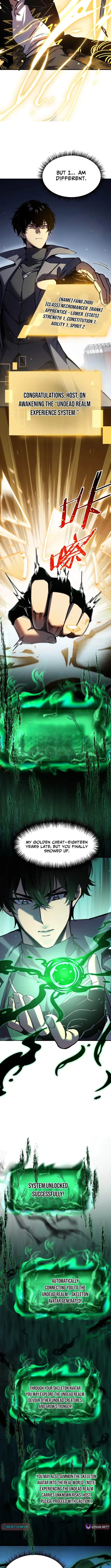 Necromancer: Starting from a Skeleton Avatar to Become a Legend Chapter 1 page 8 - 