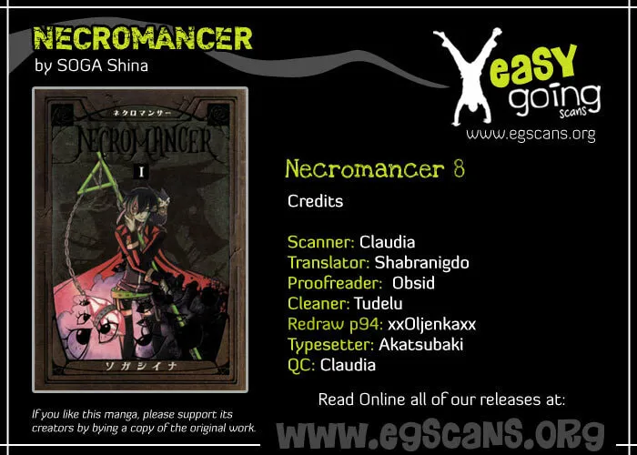 Necromancer Chapter 8 page 1 - 