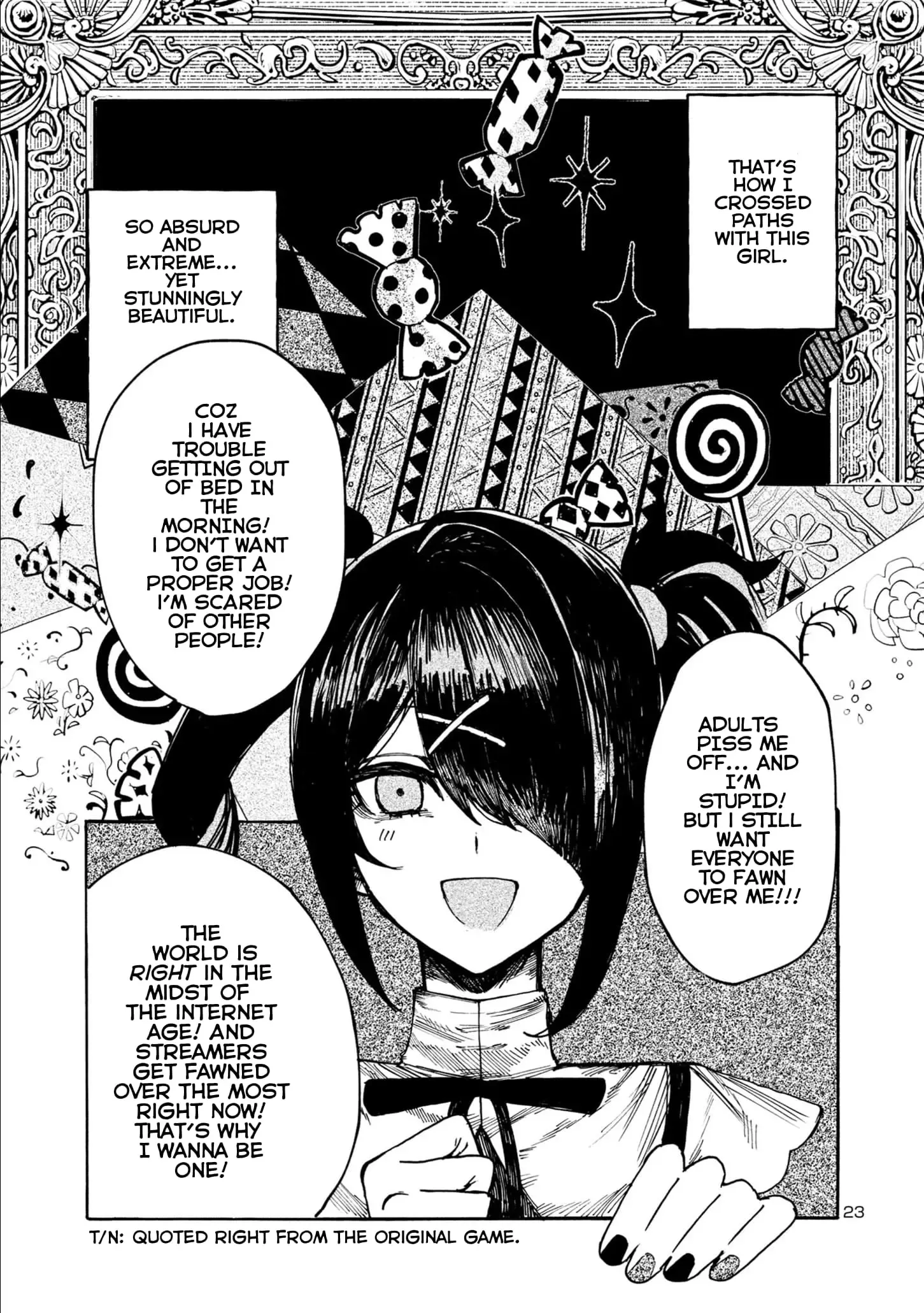 Needy Girl Overdose: Run with My Sick Chapter 1 page 23 - 