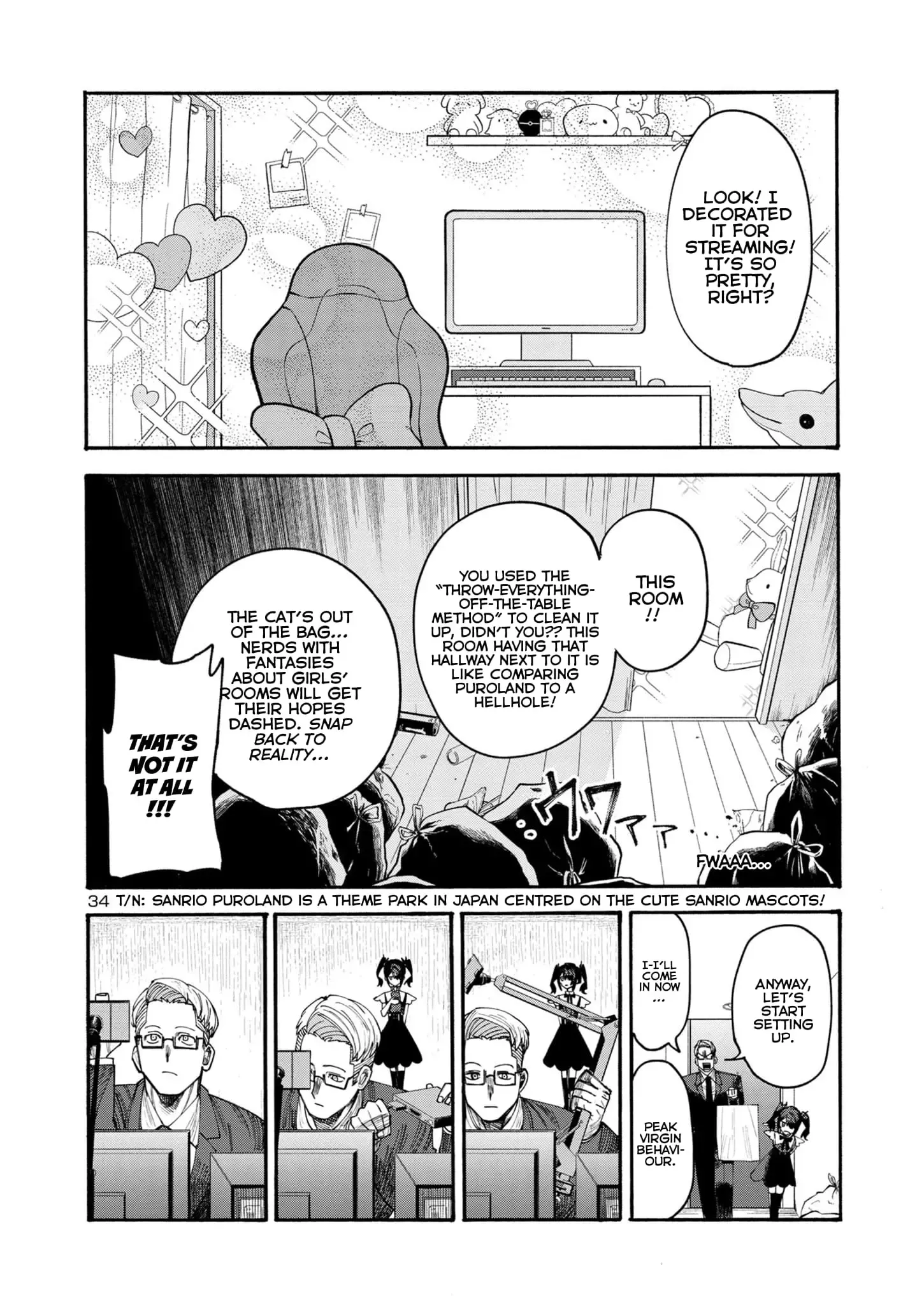 Needy Girl Overdose: Run with My Sick Chapter 1 page 34 - 