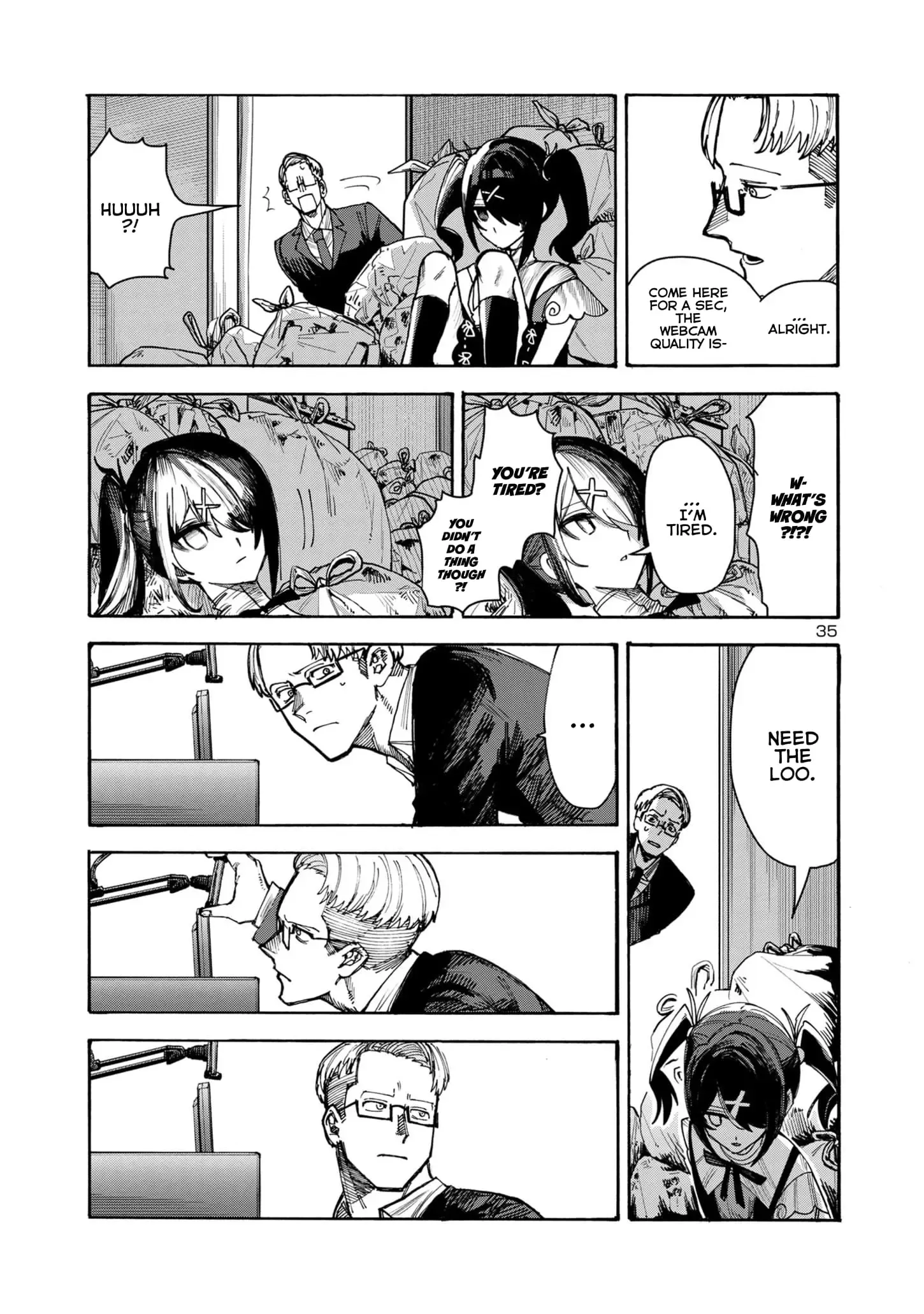 Needy Girl Overdose: Run with My Sick Chapter 1 page 35 - 