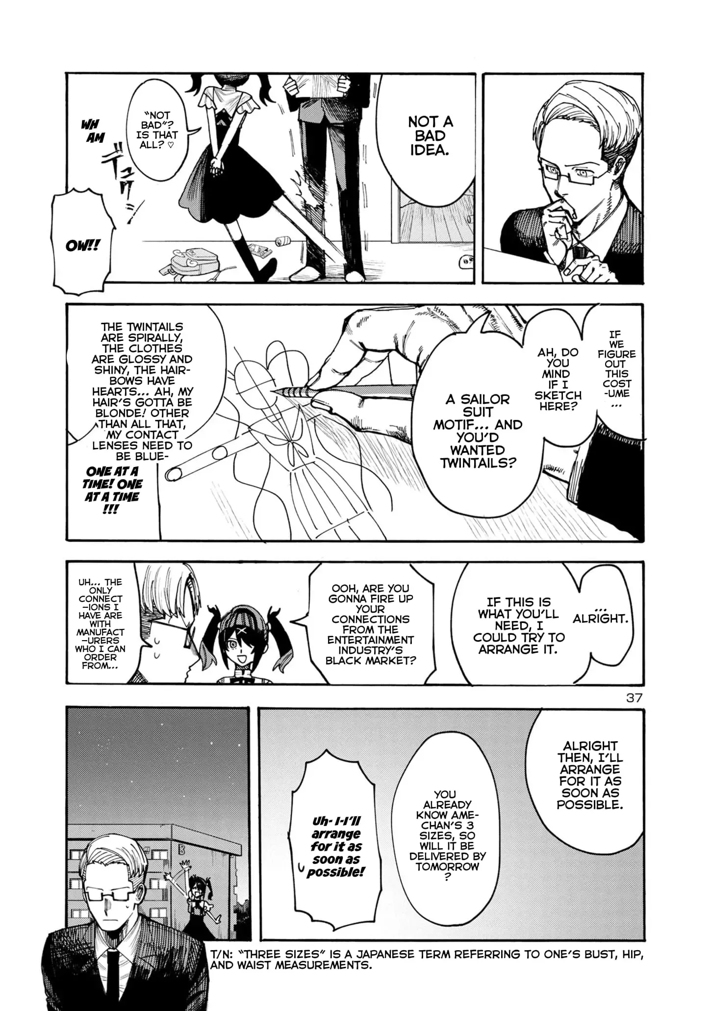Needy Girl Overdose: Run with My Sick Chapter 1 page 37 - 