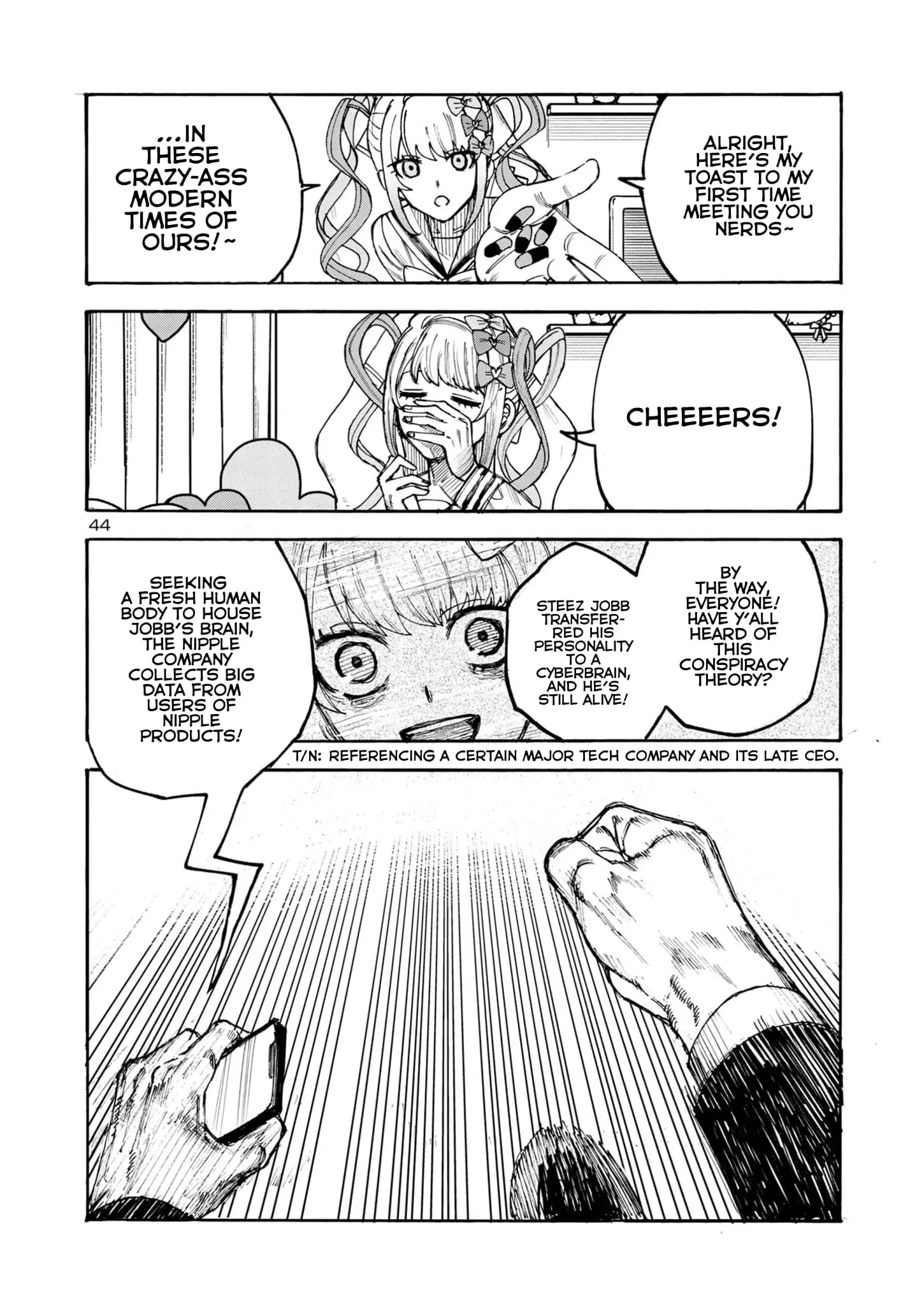 Needy Girl Overdose: Run with My Sick Chapter 1 page 44 - 