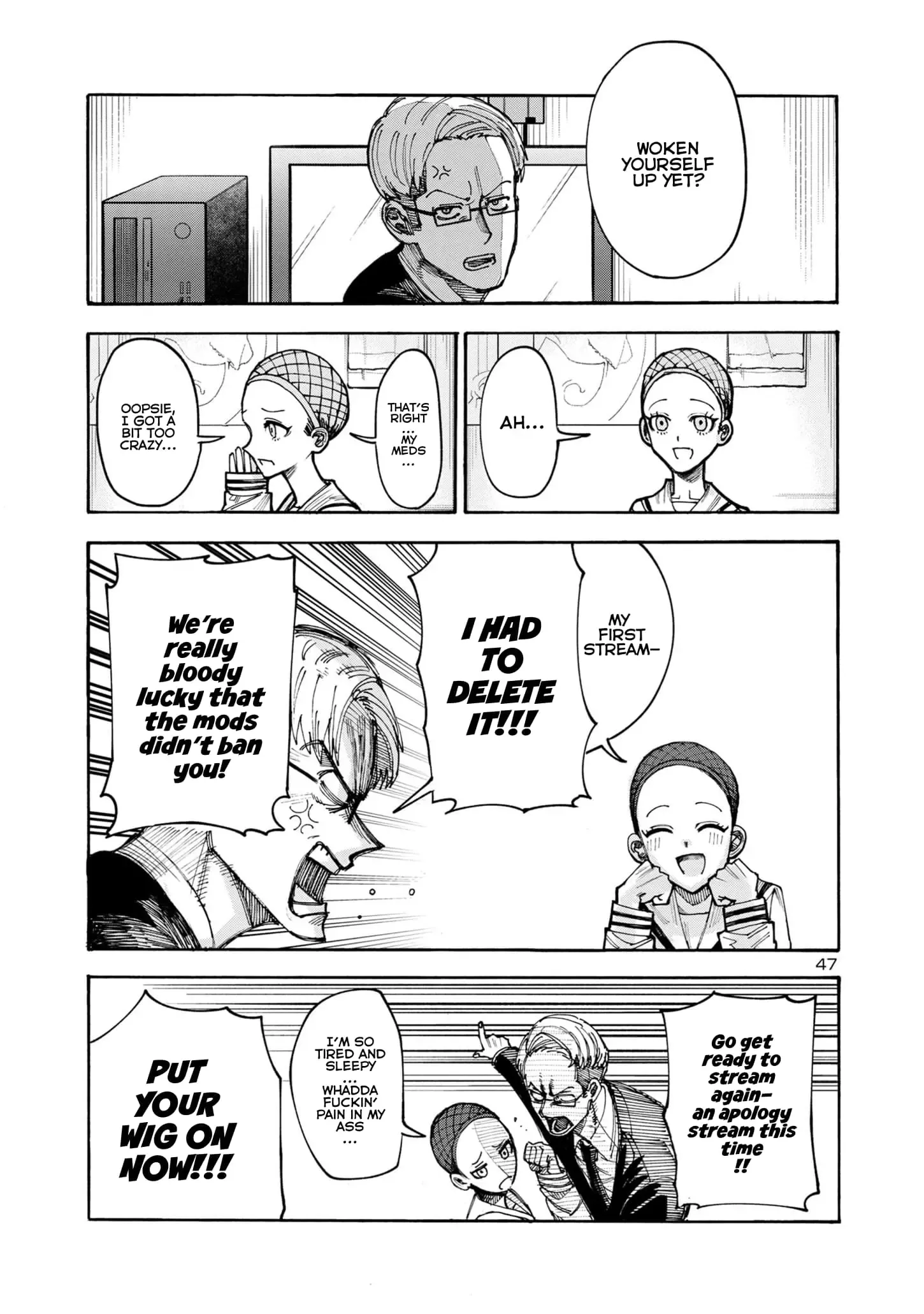 Needy Girl Overdose: Run with My Sick Chapter 1 page 47 - 