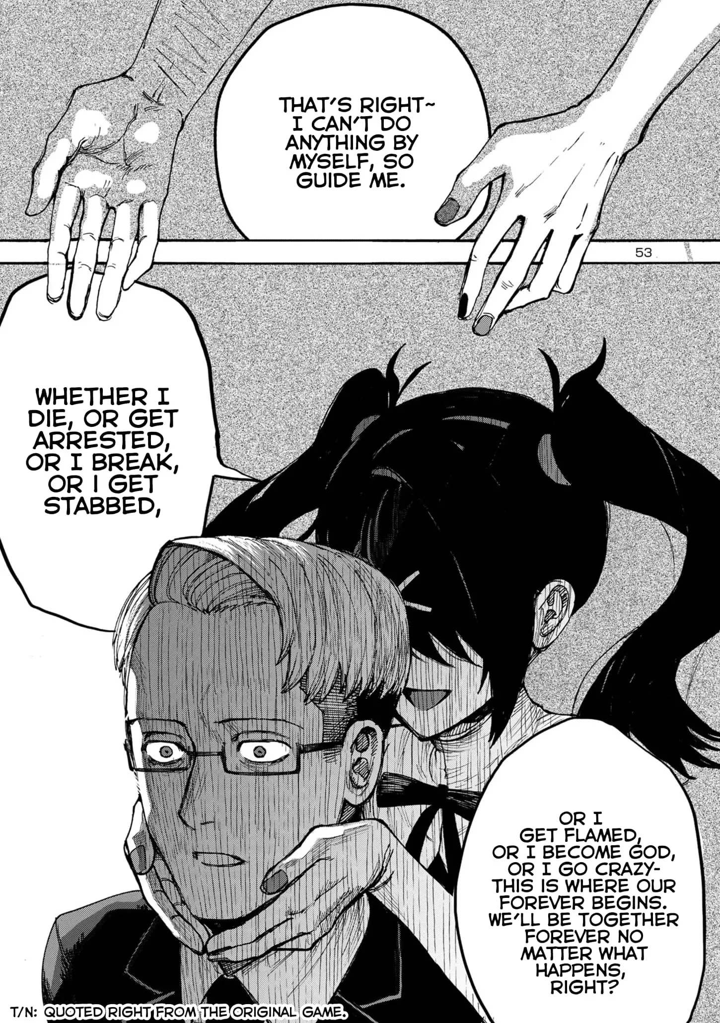 Needy Girl Overdose: Run with My Sick Chapter 1 page 53 - 