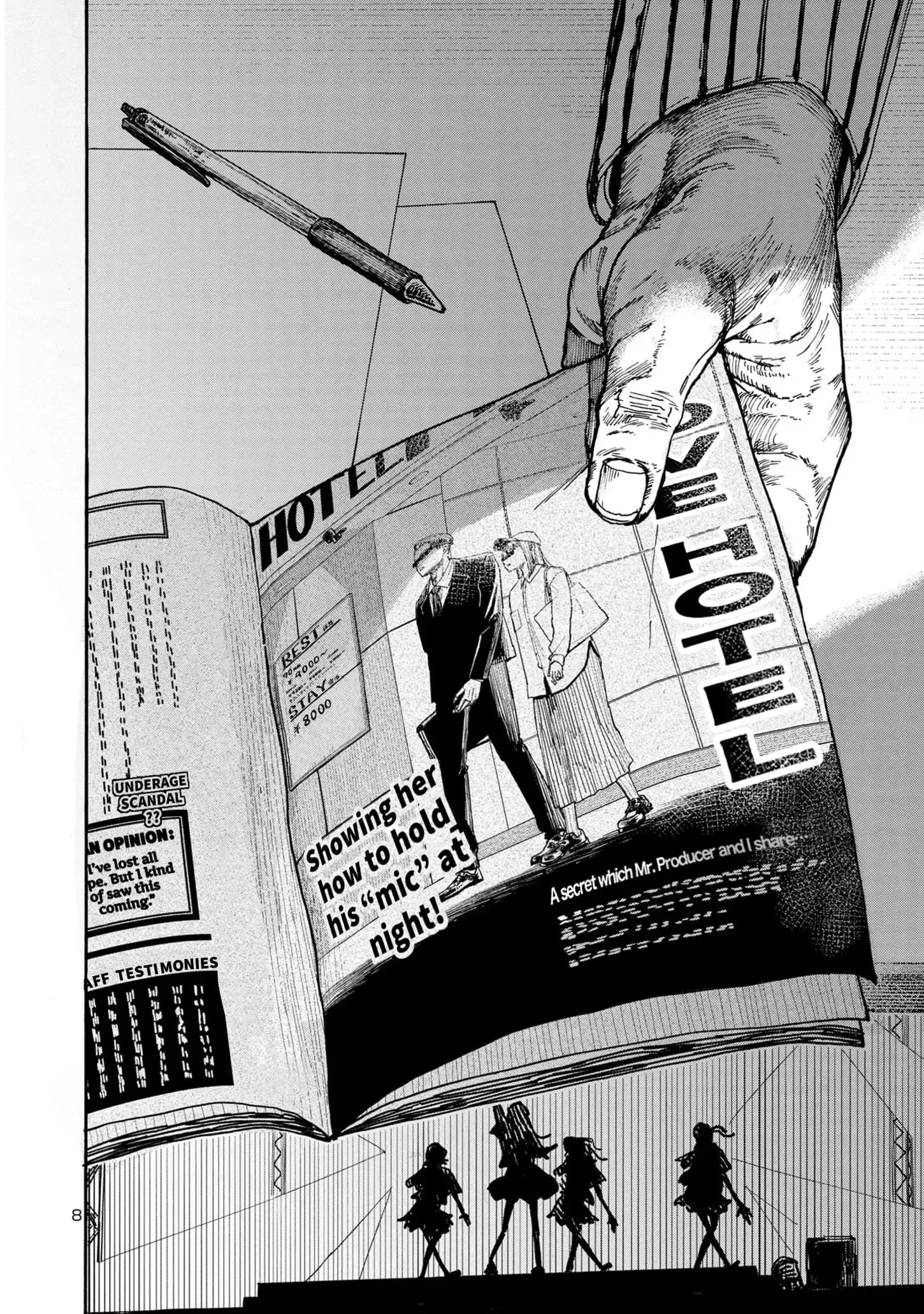 Needy Girl Overdose: Run with My Sick Chapter 1 page 8 - 